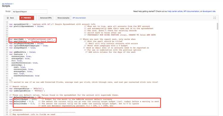Как работает скрипт для настройки оповещений Google Adwords